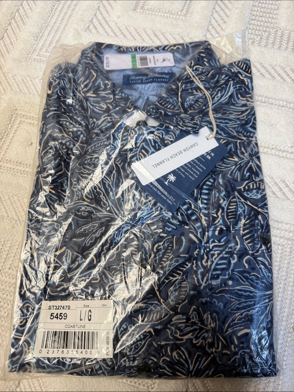 TOMMY BAHAMA - Canyon Beach Flannel